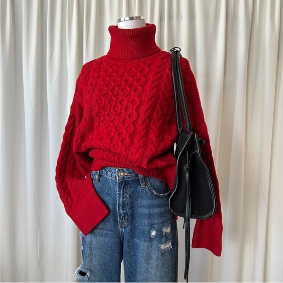 Banana Republic Devon Merino Wool Turtleneck Sweater small Petite. - Picture 2 of 8